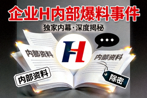 企业H内部爆料事件高清封面图